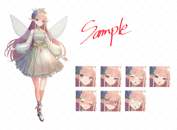 立ち絵依頼サンプル集| イラスト依頼・販売 ｜つなぐ