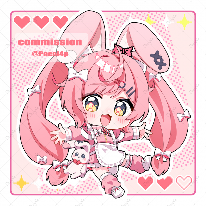 Works】| イラスト依頼・販売 ｜つなぐ