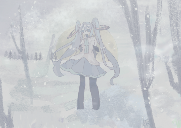 ボカロ・オリジナル楽曲向け 幻想的なMVイラストを制作しますボカロ