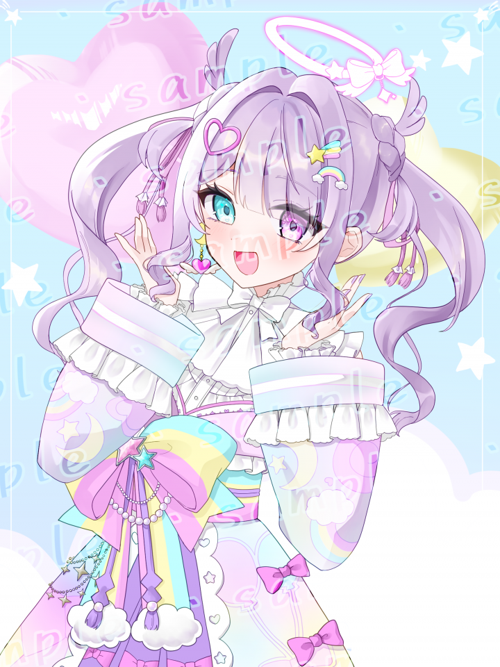 一枚絵イラストオーダー(腰上、膝上)商用利用可！用途に合わせた