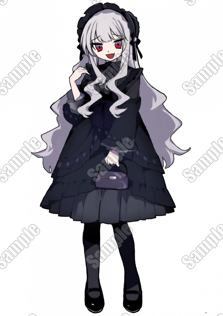 ク6 プトマヨ　イラストレーターコラボ　少女　スクエア別珍カットソー　ゴスロリ 3NNctAUygHPMjooGmCNKSwDrwWlnt0