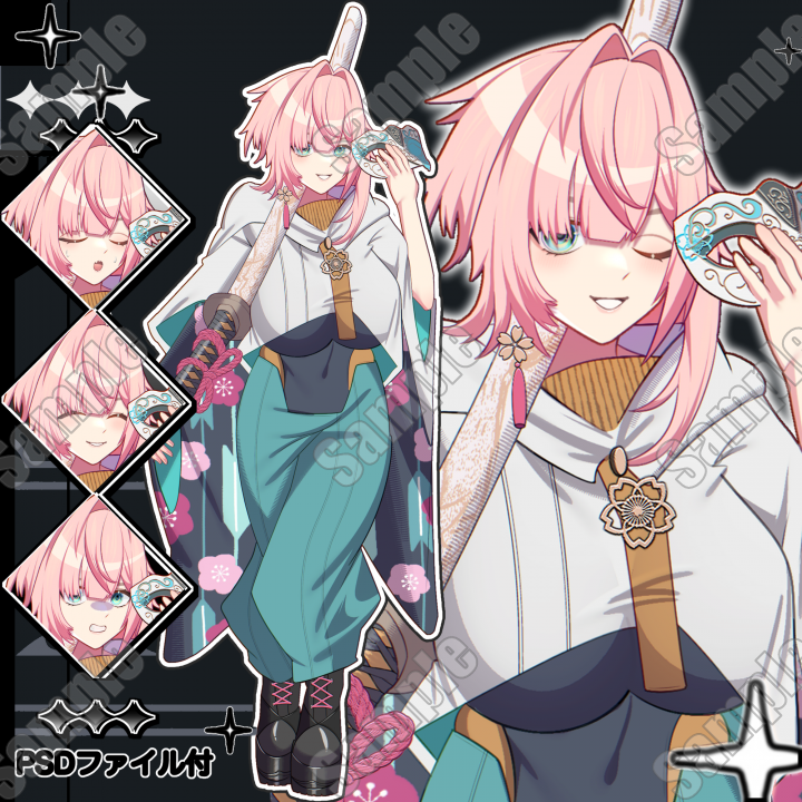 adopt【表情10種類】立ち絵| キャラクター ｜つなぐ