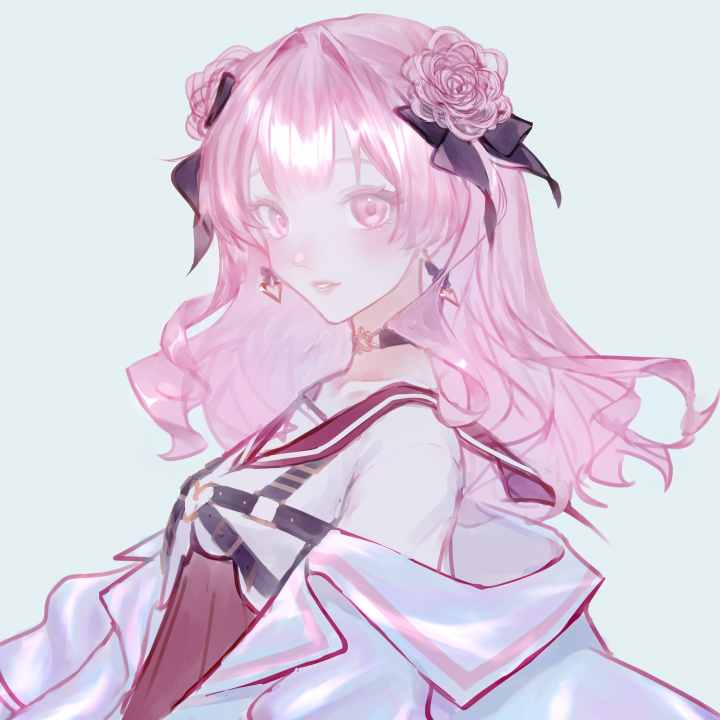 OCの女の子描かせてください！透明感、可愛い系の絵柄です| イラスト