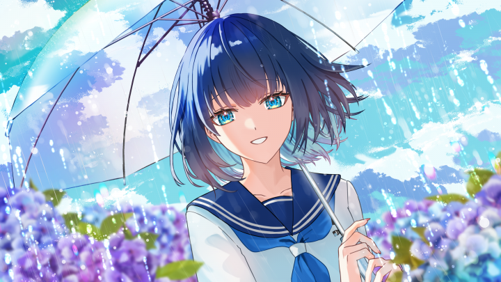 雨の日量産オーダーシート記入で簡単依頼| イラスト依頼・販売 ｜つなぐ