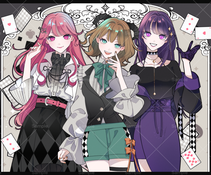 あなただけのオリジナルイラストをお描きします動画用・アイコン用など