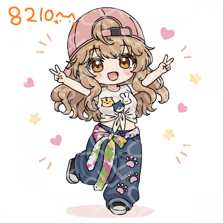ミニキャラ描きます！SNSや動画に！愛されミニキャラ！| イラスト依頼