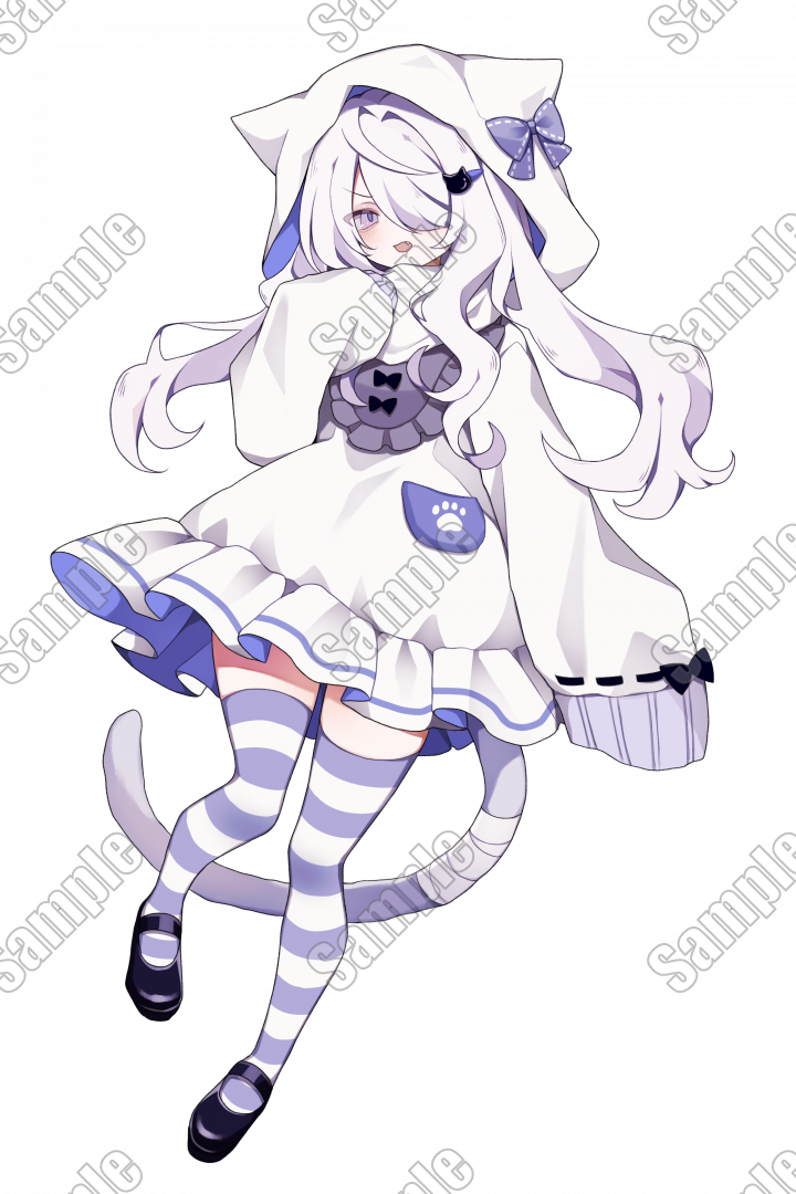 猫耳フードの少女ゆるふわ| キャラクター ｜つなぐ