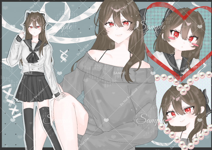 夢絵・コテ単・3LOK】アイコン〜一枚絵まで描きます♩コテ単・夢絵