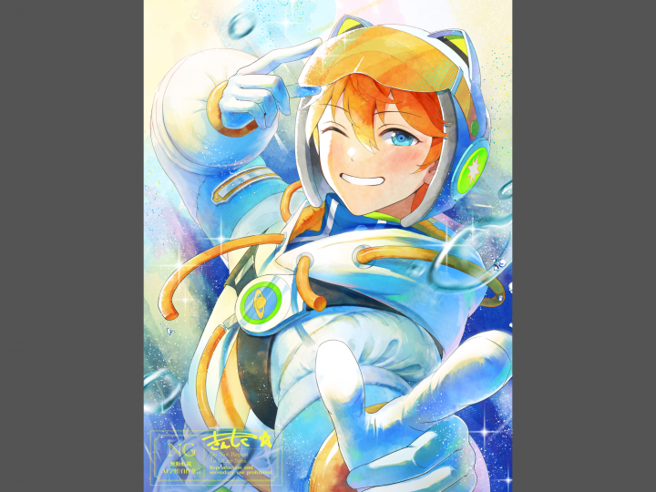 高評価】高品質・美麗な一枚絵【商用利用可能】周年記念やグッズに