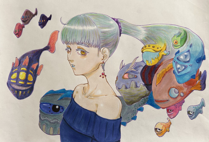 オリジナルイラスト制作します。一次創作(主に女の子キャラ)| イラスト