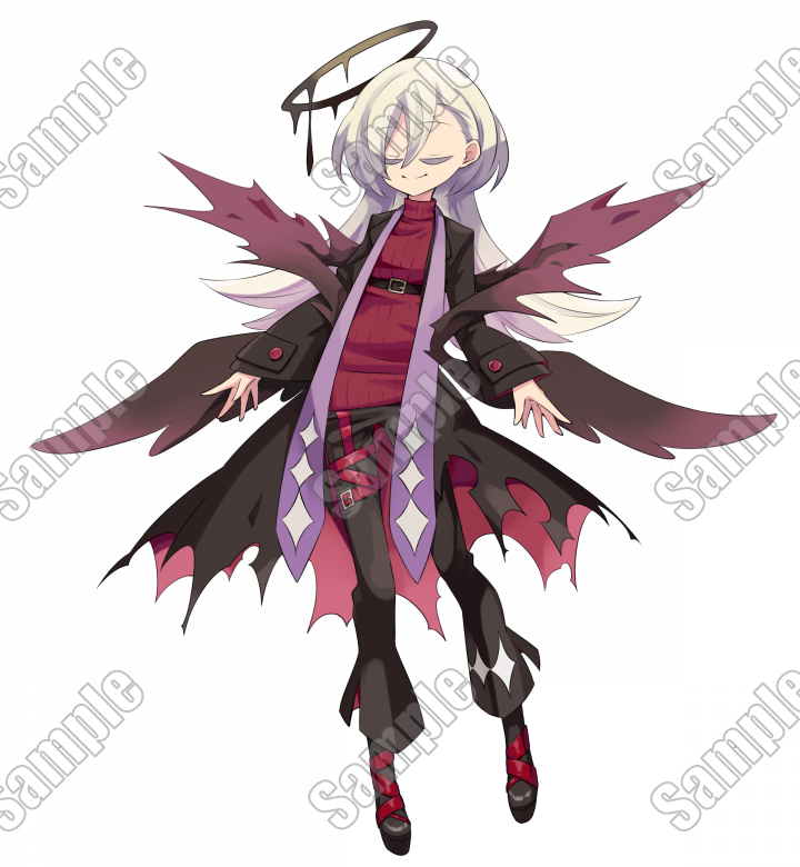 黒天使さん表情12種、小規模商用可| キャラクター ｜つなぐ