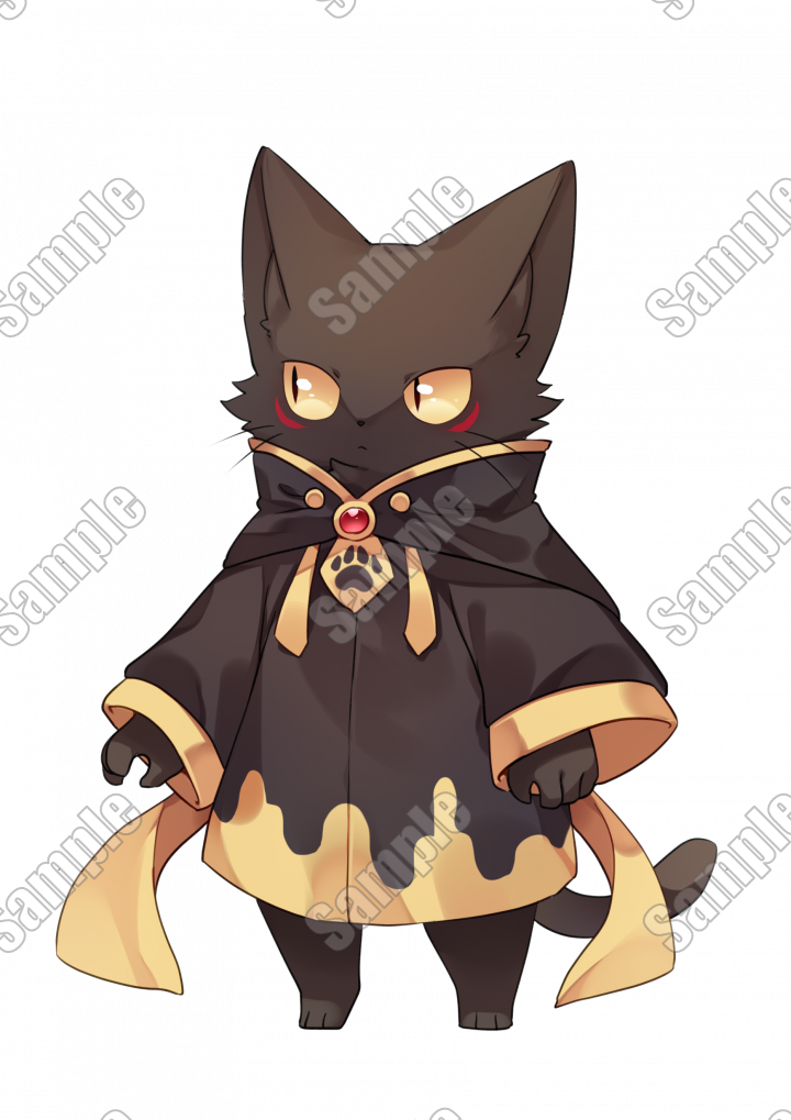 魔法使いの黒猫ー| キャラクター ｜つなぐ