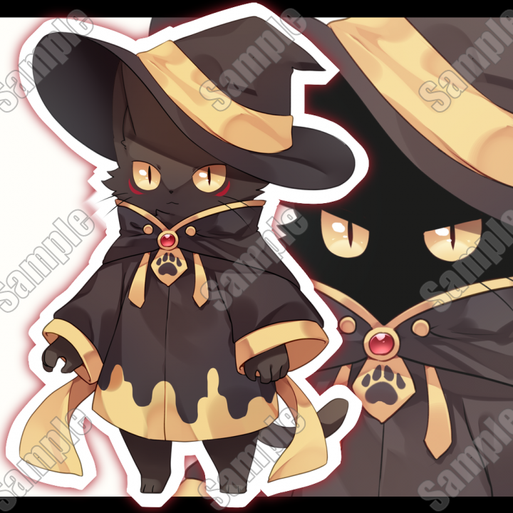 魔法使いの黒猫ー| キャラクター ｜つなぐ