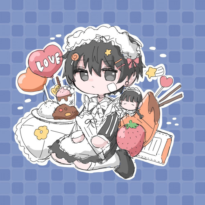 簡易詰め込みイラスト詰め込みイラストを制作します✨️| イラスト依頼