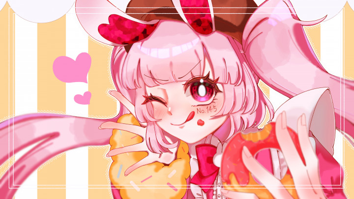 yunitown様　リクエストイラスト　サンプル 1枚絵描きます！【卵商品】サムネ・歌みたなどに！| イラスト依頼