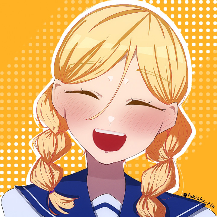 かわいいSNSアイコン描きます可愛い手描きアイコンでSNSの存在感up
