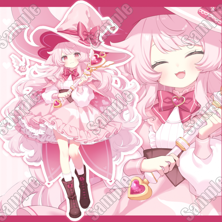 ハートピンク魔女ちゃん-| キャラクター ｜つなぐ