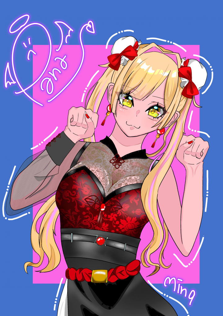 ポップで可愛いイラスト制作カラフルでポップなアニメ塗りが得意です
