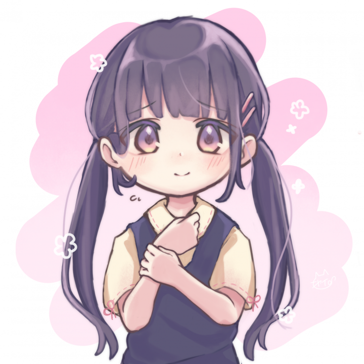 企業実績あり】1枚イラスト制作ふわっとかわいい雰囲気です