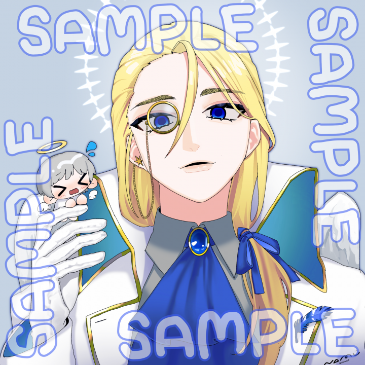 顔アップイラスト制作真心こもった個性的なアイコンに| イラスト依頼