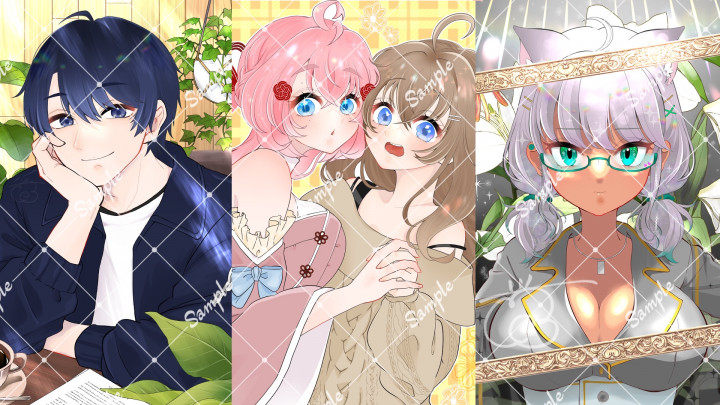 商用OK✨】完全お任せ一枚絵お描きします！あなたの魅力を伝える
