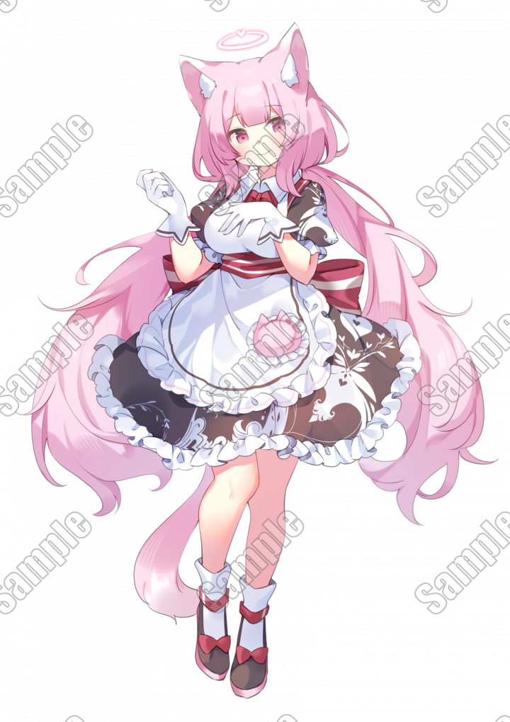 ピンクねこ天使ちゃんー| キャラクター ｜つなぐ