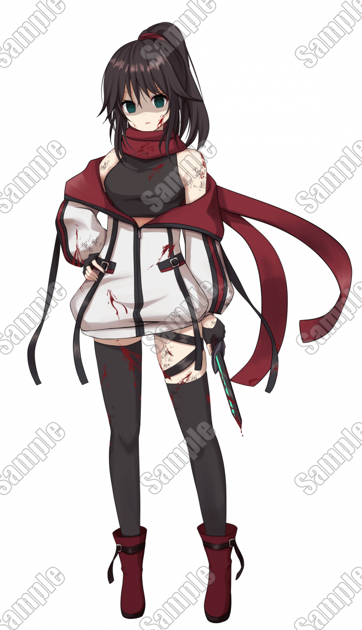 ポニーテールの女の子TRPGや自作フリーゲーム等に| キャラクター ｜つなぐ
