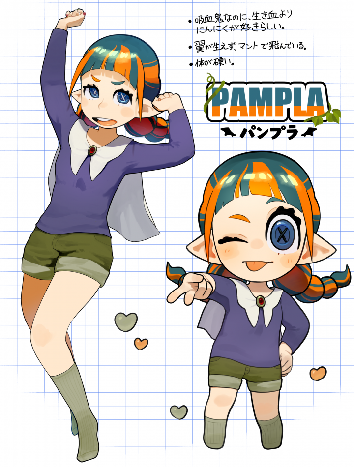 立ち絵＋SDイラストキャラの魅力を詰め込んだ1枚絵に！| イラスト依頼