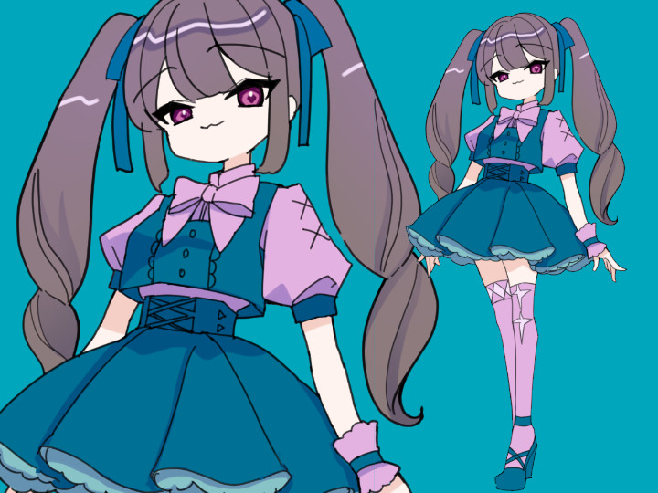 オリジナルキャラクター スケッチ集 A4サイズ➕アナログイラスト依頼 7日間特急】全身キャラクタースケッチ｜立ち絵ラフ制作ラフだけ欲しい