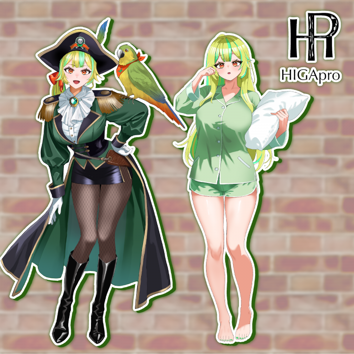 らせんと黄緑の絵 イラスト全般丁寧になるべく早く！なんでも描きます〇| イラスト依頼