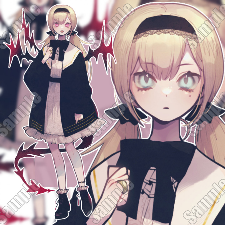 ゴシックスタイル全身立ち絵| キャラクター ｜つなぐ