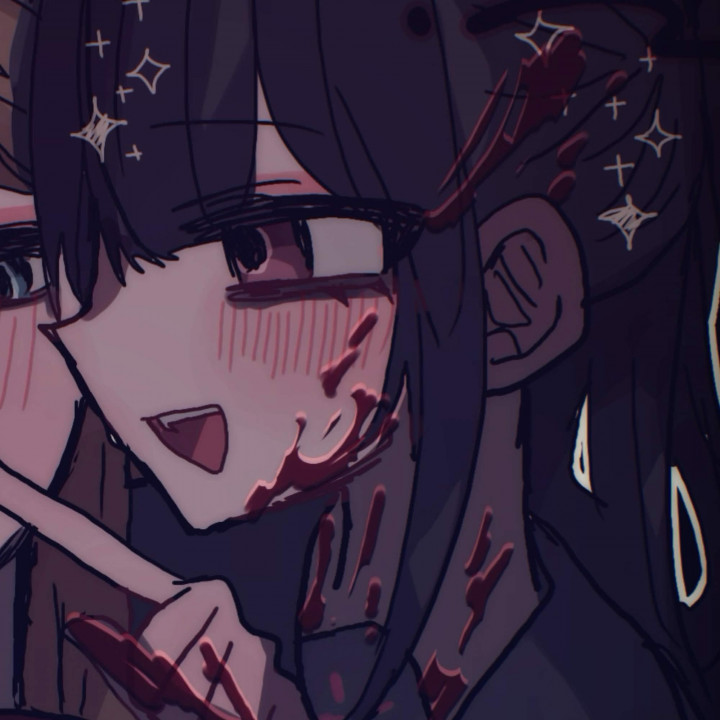 あなただけの病みかわアイコン🖤依存したくなるような表情を描きます