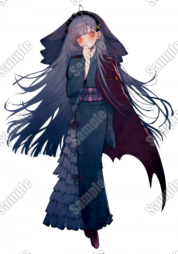 和洋折衷×ゴシック6全身立ち絵※血注意| キャラクター ｜つなぐ