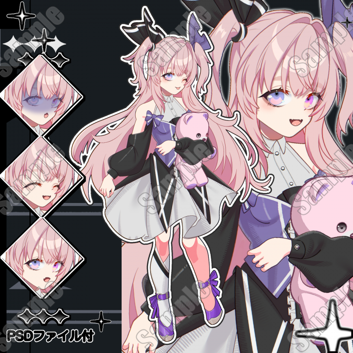 adopt【表情10種類】立ち絵| キャラクター ｜つなぐ