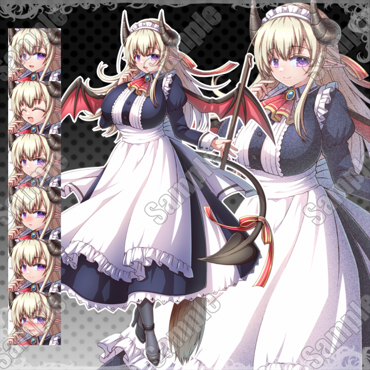 adopt67悪魔風メイドさん| キャラクター ｜つなぐ