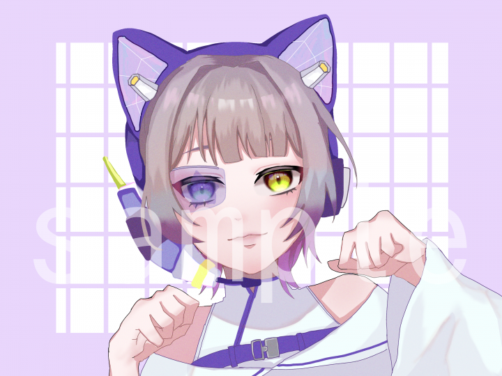 SNSアイコン・一枚絵】ご希望のイラストを丁寧に制作します