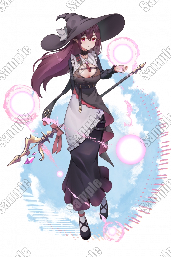 魔女メイドさん組み換えPSD＋PNG/Adopt84| キャラクター ｜つなぐ