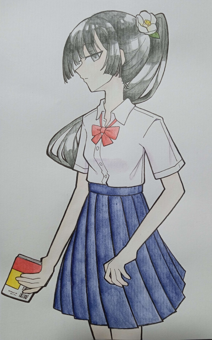アナログイラスト制作します水彩の質感を生かしたアナログイラスト制作