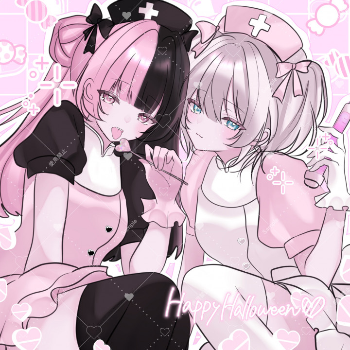 アイコンイラスト・夢絵・立ち絵等アイコン・夢絵・VTuber・立ち絵