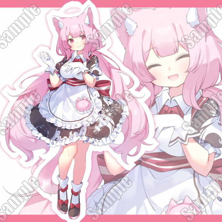 ピンクねこ天使ちゃんー| キャラクター ｜つなぐ