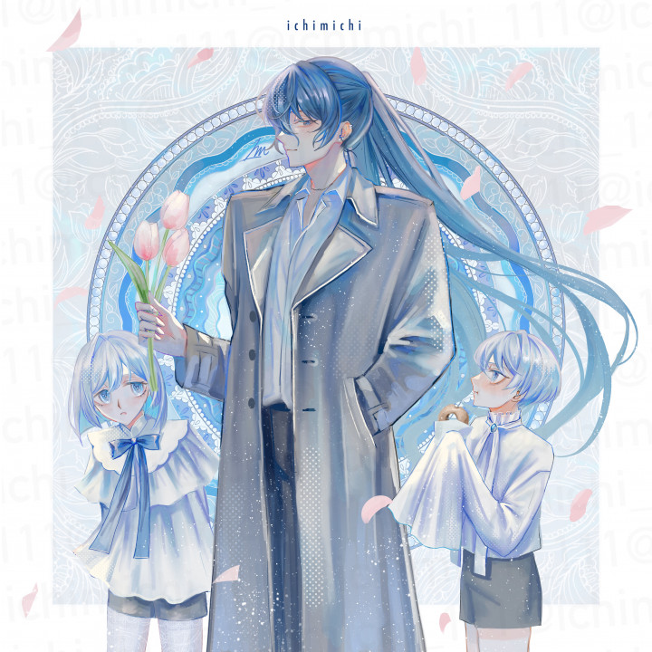 【自作イラスト】イラストオーダー【受付中】 受付中】一枚絵・アイコン等イラスト制作きらきらしたイラストが得意