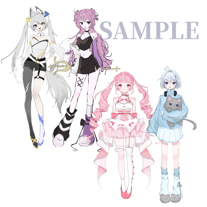 SDキャラ・立ち絵制作】安くかわいく| イラスト依頼・販売 ｜つなぐ
