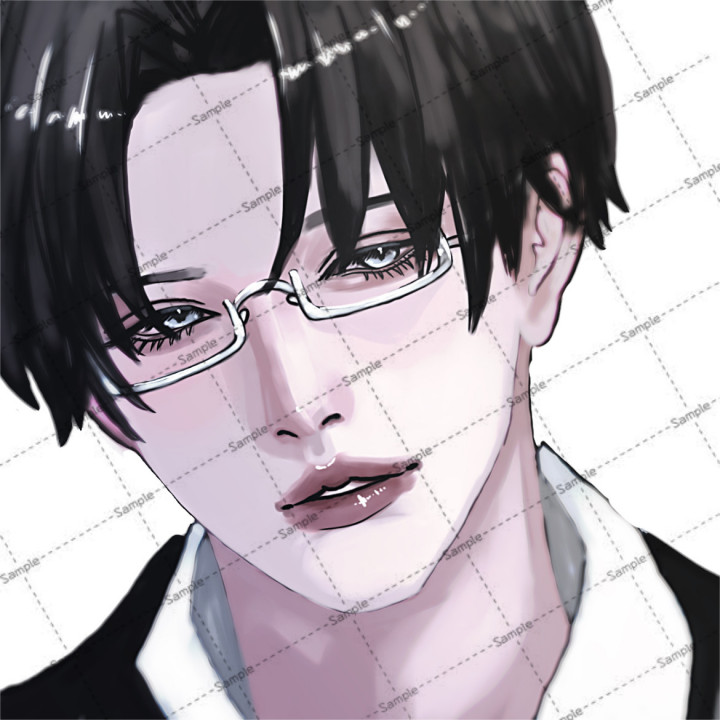 バストアップイラスト承りますあなたのオリキャラ描かせてください