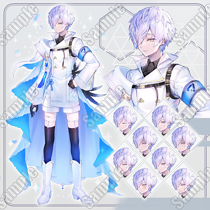 adpt 青×白×ファンタジー 少年 少女 中性青×白×ファンタジー 中性 男性