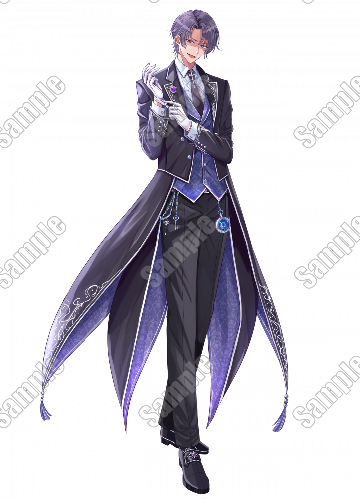 adopt:男性キャラ立ち絵穏やかで知的な執事| キャラクター ｜つなぐ