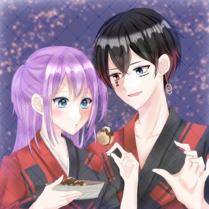 アイコン 夢絵 イラストオーダー⟡.·*.[初回]1人1500円〜可愛い