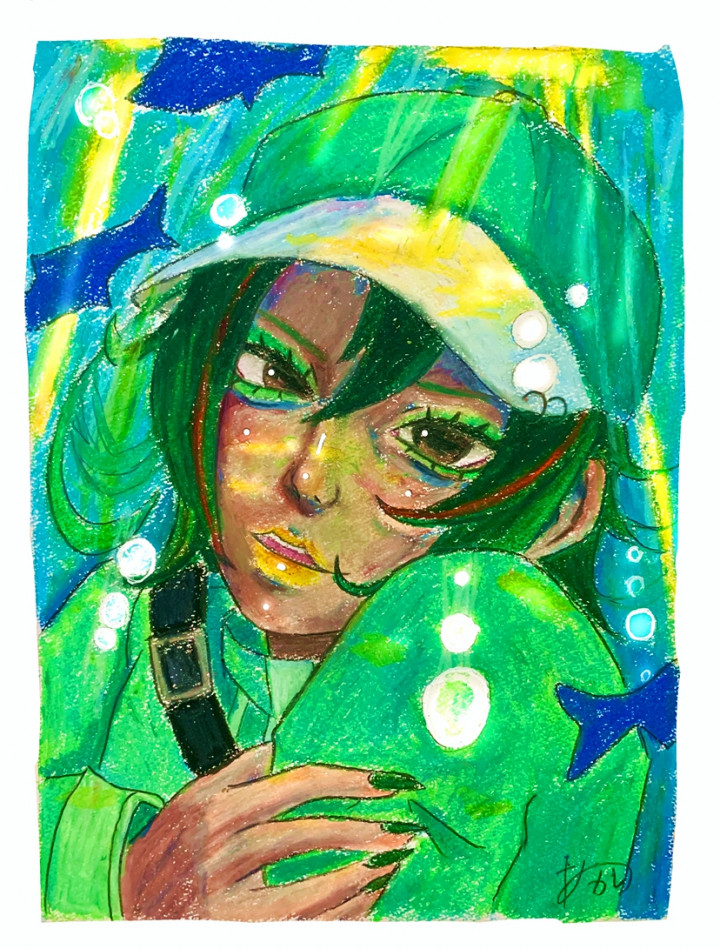 クレヨンイラストあなたのオリキャラ描きます！| イラスト依頼・販売