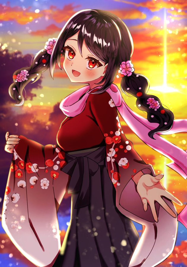 肩上ポーズ自由のイラストを作成します！絵柄指定や動画使用、商用OK